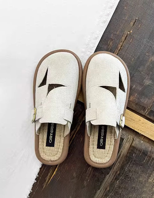 Comfortable Linen Insole Wide Toe Box Clogs Slippers March shoes Collection 2026 85.00