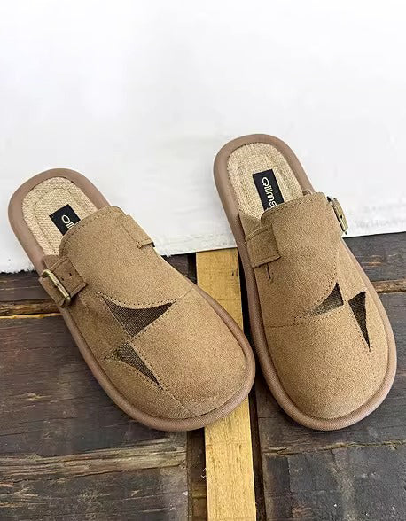 Comfortable Linen Insole Wide Toe Box Clogs Slippers March shoes Collection 2026 85.00