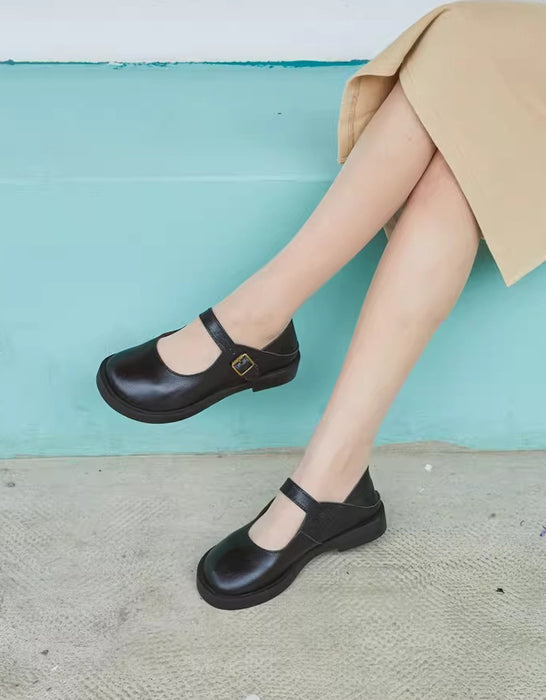 Comfortable Round Toe Single-strap Mary Janes Shoes March Shoe Collection 2026 83.50