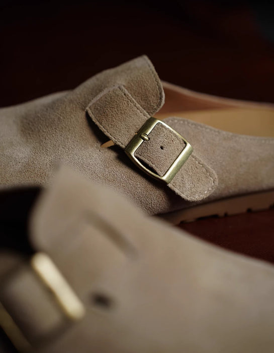 Zapatos étnicos retro hechos a mano de cuero suave con hojas