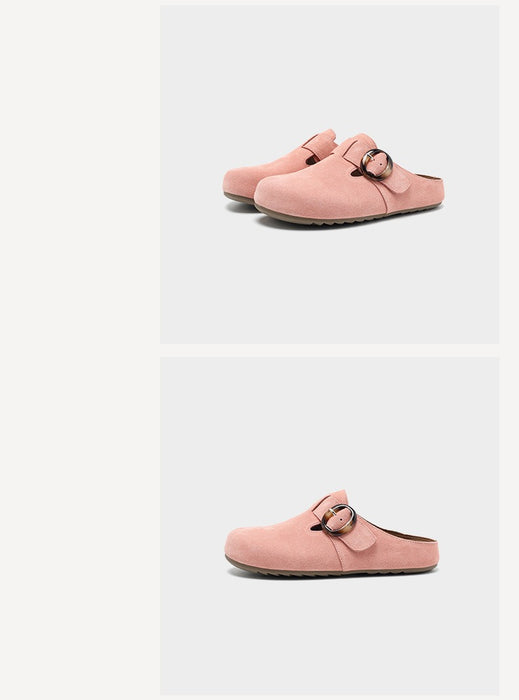 Comfortable Soft Sole Suede Clogs for Women April Shoes Collection 2026 98.00