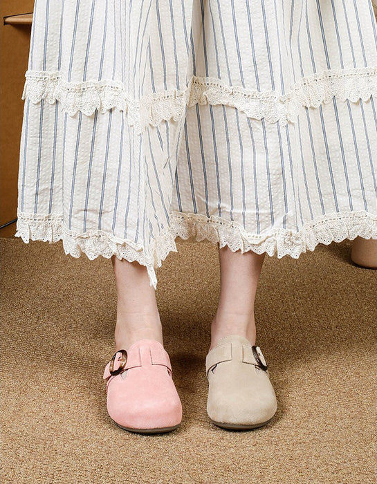 Comfortable Soft Sole Suede Clogs for Women April Shoes Collection 2026 98.00