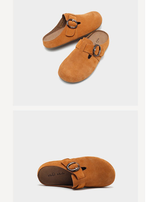 Comfortable Soft Sole Suede Clogs for Women April Shoes Collection 2026 98.00