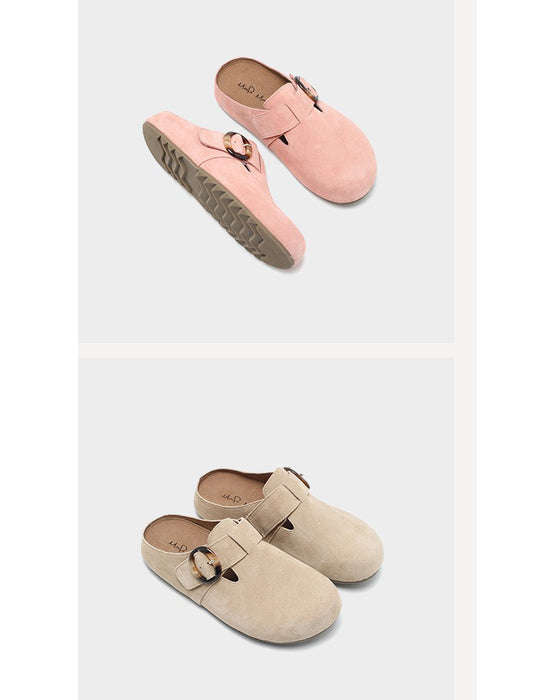 Comfortable Soft Sole Suede Clogs for Women April Shoes Collection 2026 98.00