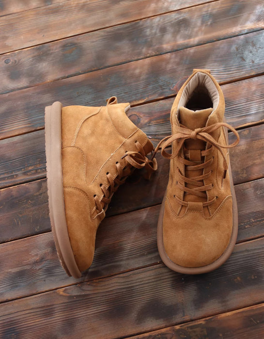 Bottes rétro confortables faites à la main pour femmes | Chaussures cadeaux