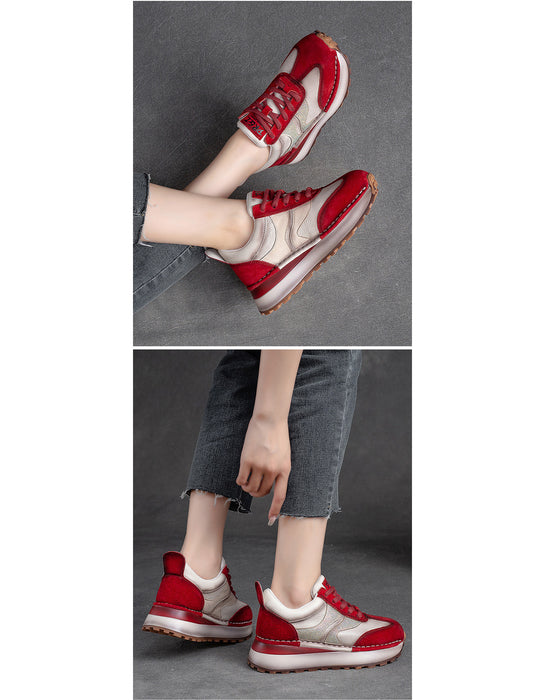 Diamond Decor Lace-up Casual Sneakers for Women