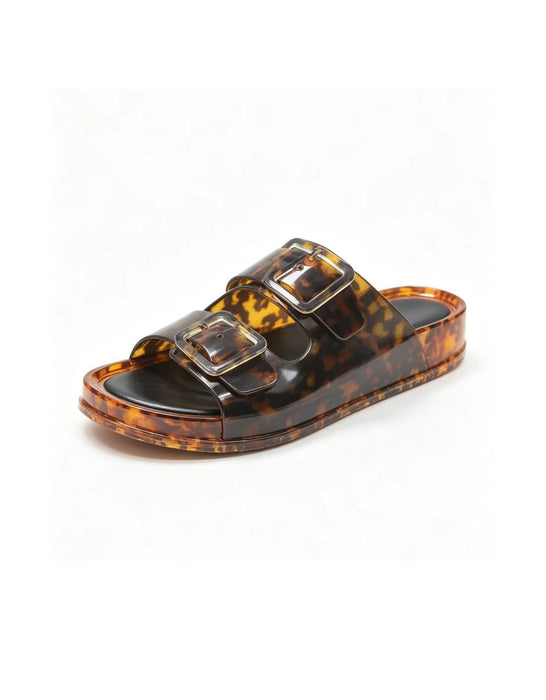 Obiono Big Size Shoes for Women Double Strap Summer Jelly Sandals Slippers(35-45) June Shoes Collection 2026 33.00