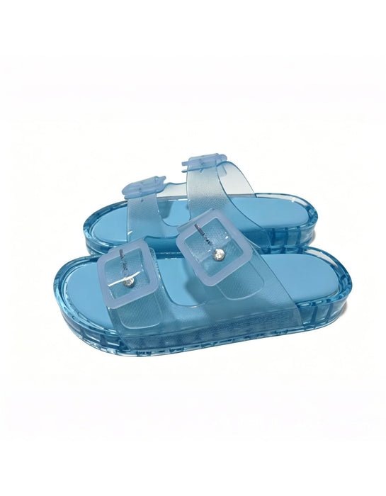 Obiono Big Size Shoes for Women Double Strap Summer Jelly Sandals Slippers(35-45) June Shoes Collection 2026 33.00