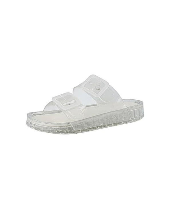 Obiono Big Size Shoes for Women Double Strap Summer Jelly Sandals Slippers(35-45) June Shoes Collection 2026 33.00