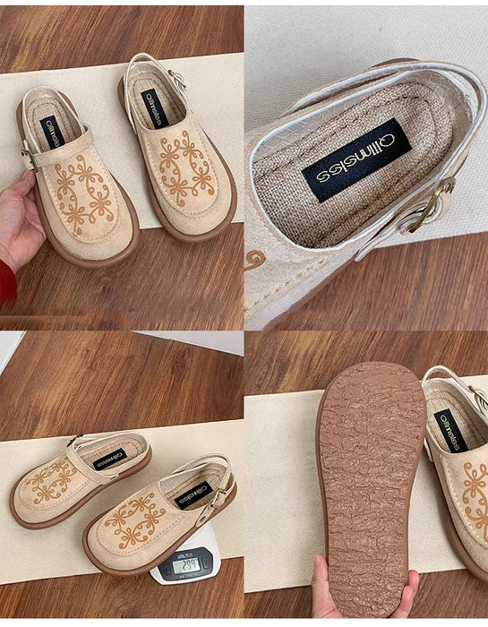 Flower Print Comfortable Wide Toe Box Clogs Slippers April Shoes Collection 2026 85.00