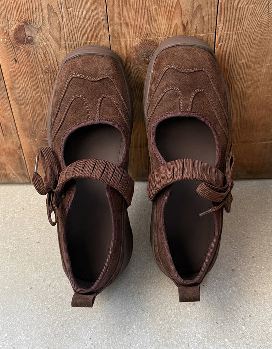 Genuine Leather Bowknot Platform Mary Jane Shoes Sneakers Sandals Feb Shoe Collection 2026 118.80