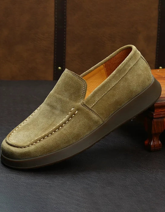 Genuine Leather Breathable Soft-soled Men's Casual Loafers Obiono July Shoes Collection 2026 89.88