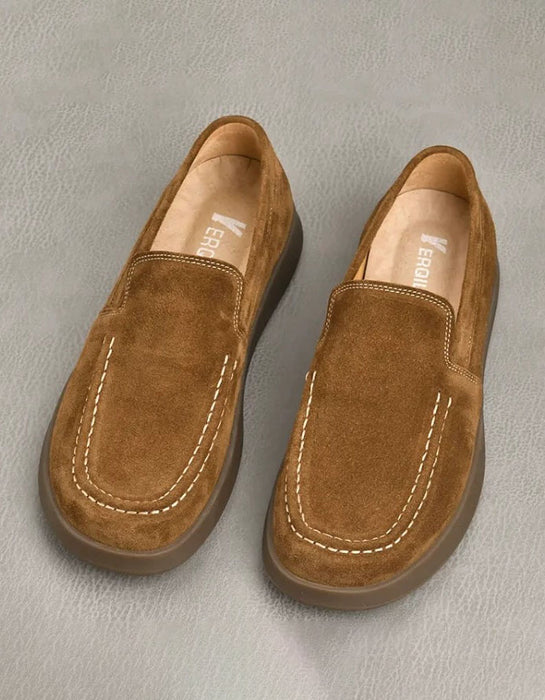 Genuine Leather Breathable Soft-soled Men's Casual Loafers Obiono July Shoes Collection 2026 89.88