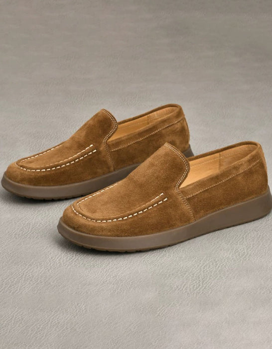 Genuine Leather Breathable Soft-soled Men's Casual Loafers Obiono July Shoes Collection 2026 89.88