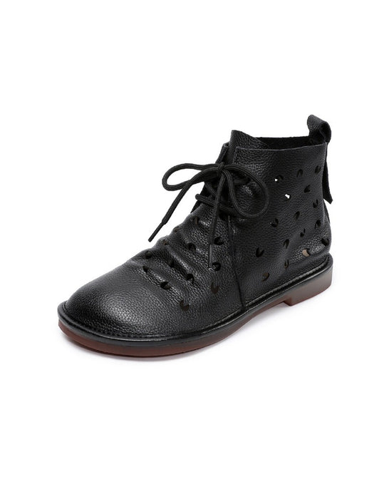 Genuine Leather Flat Soft Sole Wide Toe Box Sandals Boots(Size 35- size 41) March Shoes Collection 2026 88.00