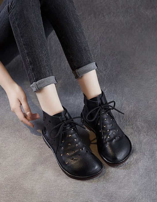 Genuine Leather Flat Soft Sole Wide Toe Box Sandals Boots(Size 35- size 41) March Shoes Collection 2026 88.00