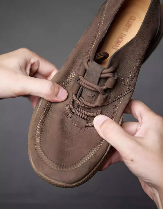 Genuine Leather Comfort  Casual Handmade Leather Shoes for Men Obiono Feb Shoe Collection 2026 99.80