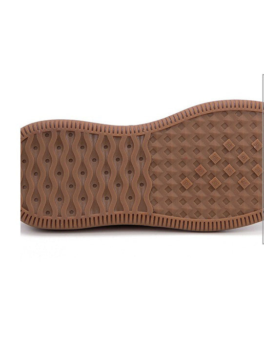 Chaussures décontractées à talons épais en strass argenté