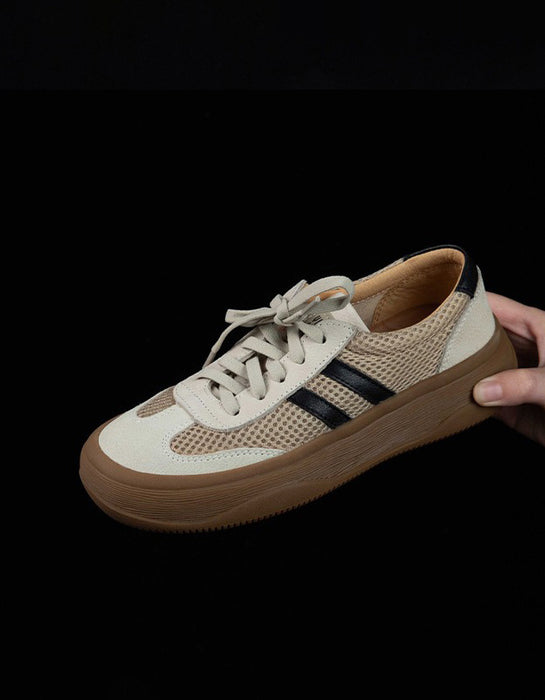 Chaussures décontractées à talons épais en strass argenté