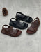 Genuine Leather Open-toe One-strap Casual Sandals for Men June Shoes Collection 2026 95.00