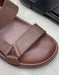 Genuine Leather Open-toe One-strap Casual Sandals for Men  June Shoes Collection 2026 95.00