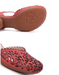 Genuine Leather Round Toe Hollow Flower Chunky Heels April Shoes Collection 2026 93.00