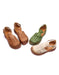 Genuine Leather Woven T-strap Fishermen Sandals Wide toe box Sandals May Shoes Collection 2026 92.00