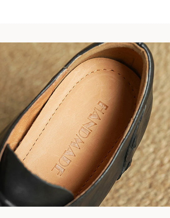 Handmade Brogue Style Oxford Shoes for Women