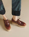 Obiono Handmade Brogue Style Wedge Oxford Shoes for Women July Shoes Collection 2026 128.00
