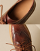 Obiono Handmade Brogue Style Wedge Heels Oxford Shoes for Women July Shoes Collection 2026 128.00