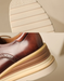 Obiono Handmade Brogue Style Wedge Heels Oxford Shoes for Women July Shoes Collection 2026 128.00