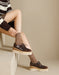 Obiono Handmade Brogue Style Wedge Heels Oxford Shoes for Women July Shoes Collection 2026 128.00