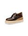 Obiono Handmade Brogue Style Wedge Heels Oxford Shoes for Women July Shoes Collection 2026 128.00