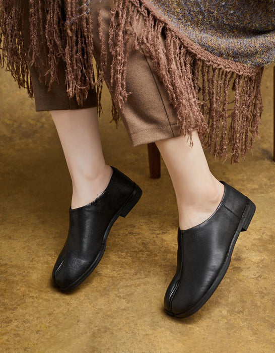 Handmade Comfort Split Toe Slip-on Flat Shoes Jan Shoe Collection 2026 90.70