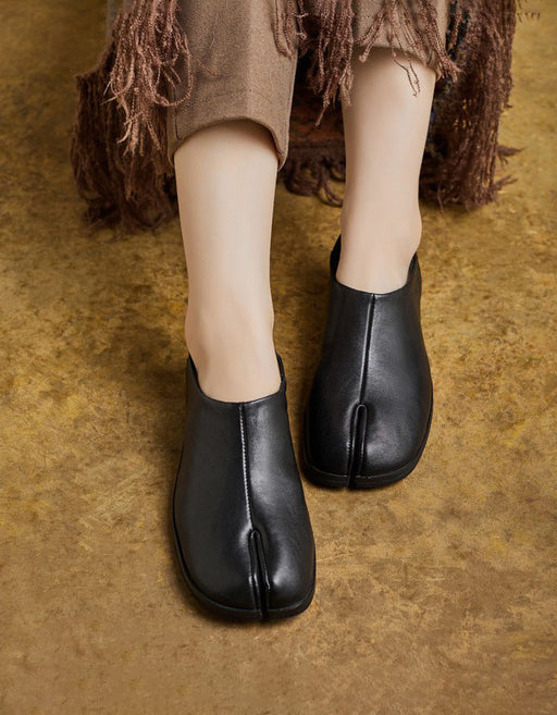 Handmade Comfort Split Toe Slip-on Flat Shoes Jan Shoe Collection 2026 90.70