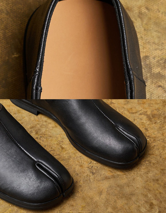 Handmade Comfort Split Toe Slip-on Flat Shoes Jan Shoe Collection 2026 90.70