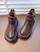 Handmade Comfortable Wide Toe Box Chunky Platform Boots, Obiono Oct Shoes Collection 2026, 85.00