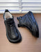 Handmade Comfortable Wide Toe Box Chunky Platform Boots Black, Obiono Oct Shoes Collection 2026, 85.00