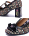 Big Size Shoes for Women Obiono Handmade Diamond Pattern Vintage T-strap Mary Janes Heels July Shoes Collection 2026 99.90