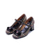 Big Size Shoes for Women Obiono Handmade Diamond Pattern Vintage T-strap Mary Janes Heels July Shoes Collection 2026 99.90