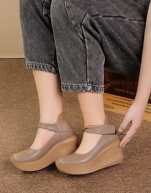 Handmade Elegant Ankle Strap Wedge Sandals for Women May Collection 2026 116.40