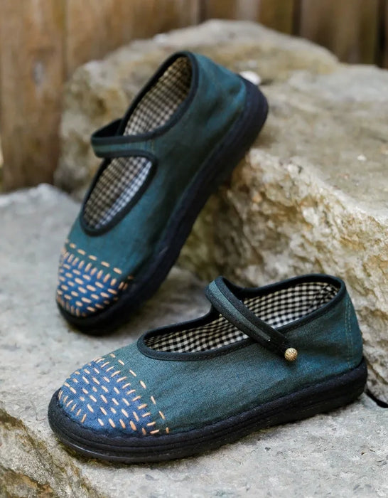 Handmade Embroidery Wide Toe Box Shoes, Soft Vegan Shoes Obiono July Shoes Collection 2026 81.8