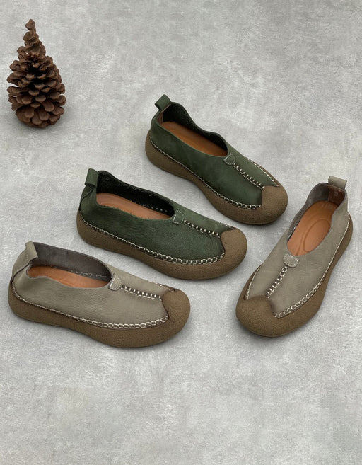 Handmade Knit Soft Sole Retro Flat Shoes for Women June Shoes Collection 2026 82.00