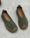 Handmade Knit Soft Sole Retro Flat Shoes for Women June Shoes Collection 2026 82.00