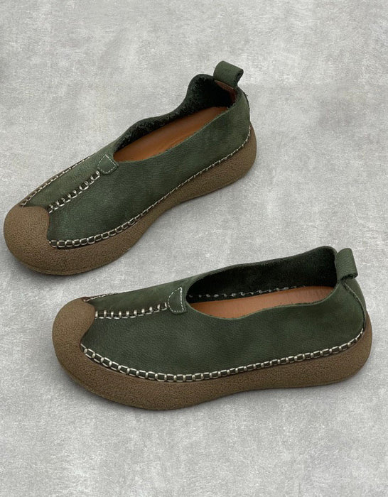 Handmade Knit Soft Sole Retro Flat Shoes for Women June Shoes Collection 2026 82.00