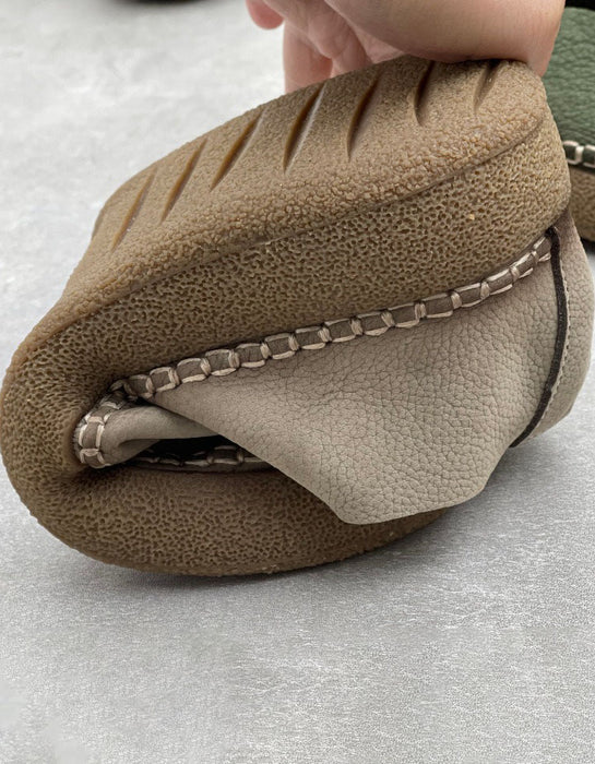 Handmade Knit Soft Sole Retro Flat Shoes