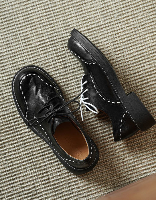 Handmade Knit Soft Sole Round Toe Lace Up Shoes, Obiono Aug Shoes collection 2026 95.92