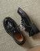 Handmade Knit Soft Sole Round Toe Lace Up Shoes, Obiono Aug Shoes collection 2026 95.92