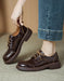 Handmade Knit Soft Sole Round Toe Lace Up Shoes, Obiono Aug Shoes collection 2026 95.92