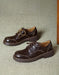 Handmade Knit Soft Sole Round Toe Lace Up Shoes, Obiono Aug Shoes collection 2026 95.92